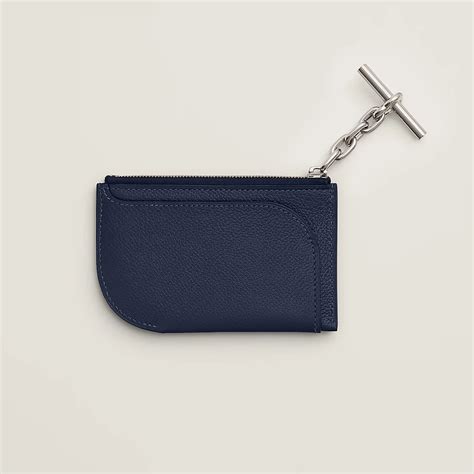 hermes mens card holder|hermes card holder with strap.